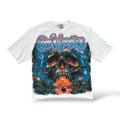 Majestik 'Skull Island' Oversized T-Shirt- Eggshell