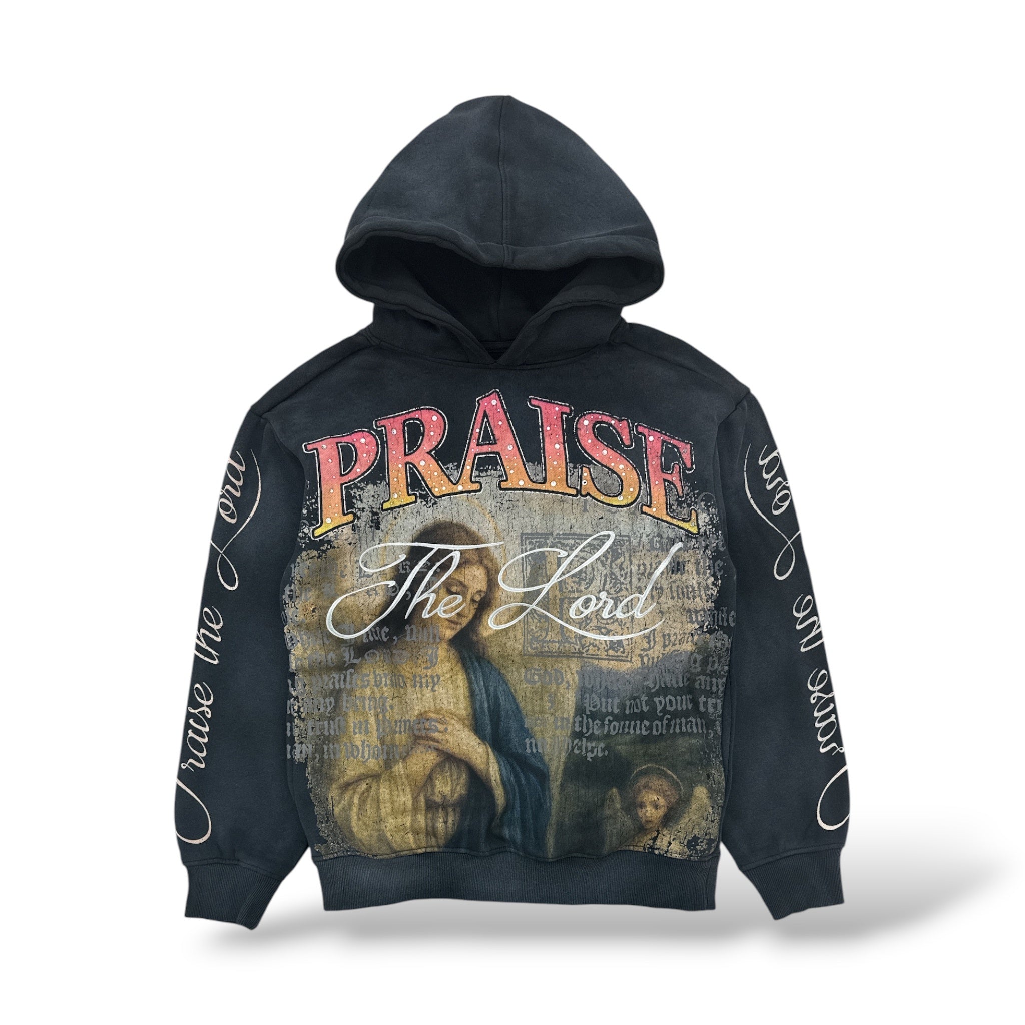 PJ Mark 'Praise The Lord' Hoodie- Black