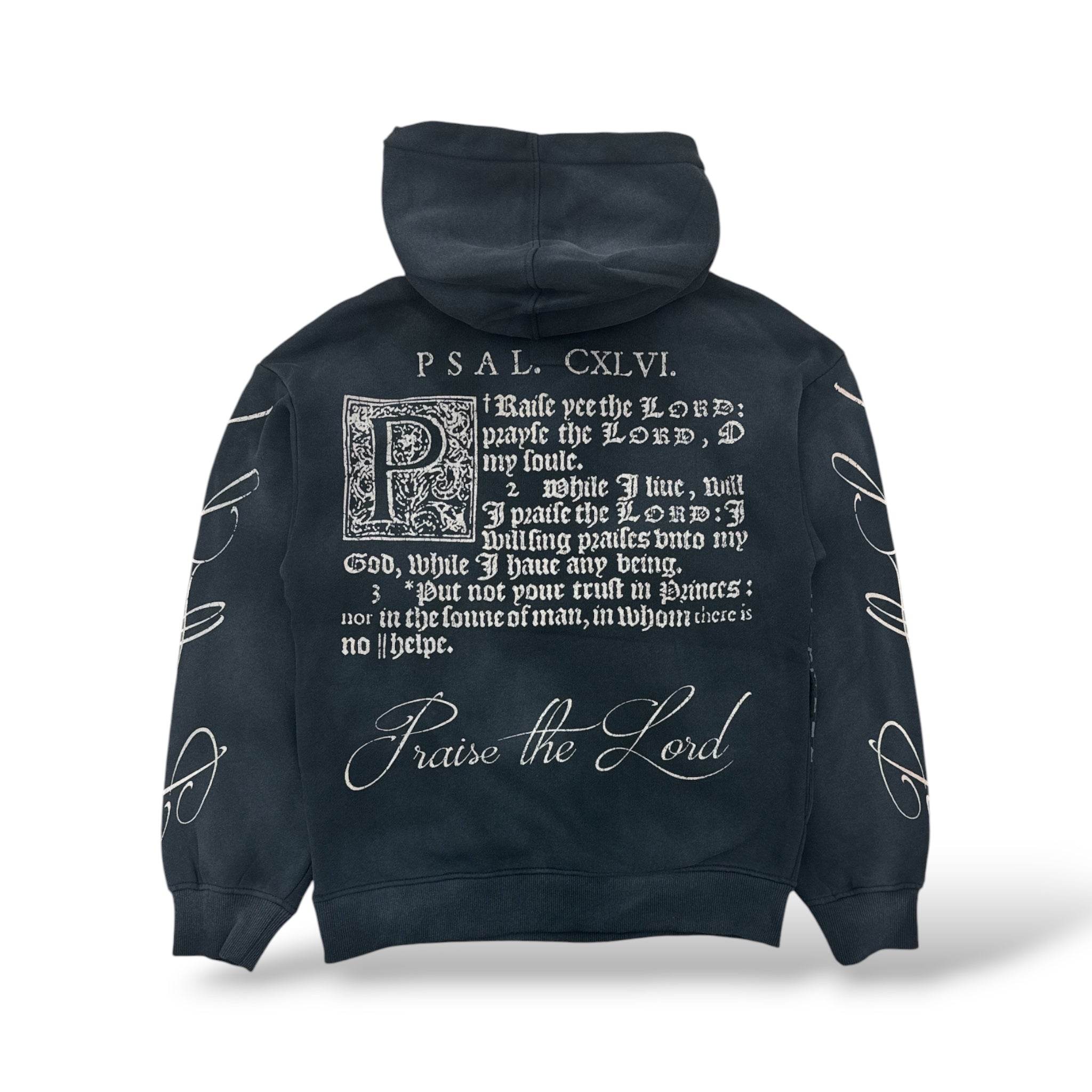PJ Mark 'Praise The Lord' Hoodie- Black