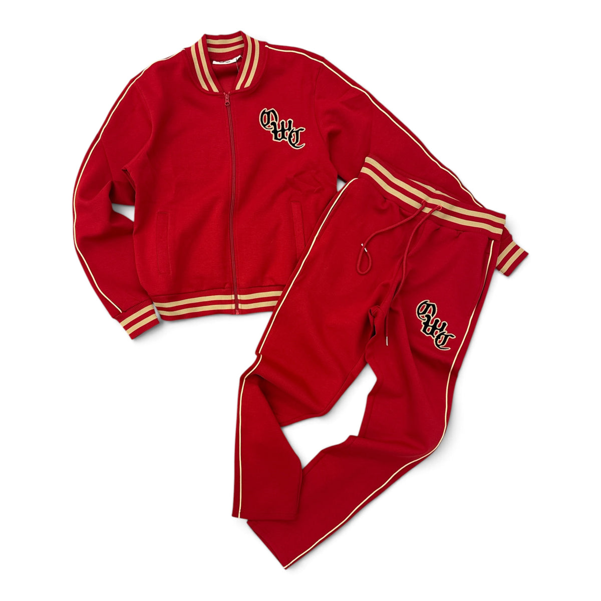 OWC 'T005' Track Jacket- Burgendy
