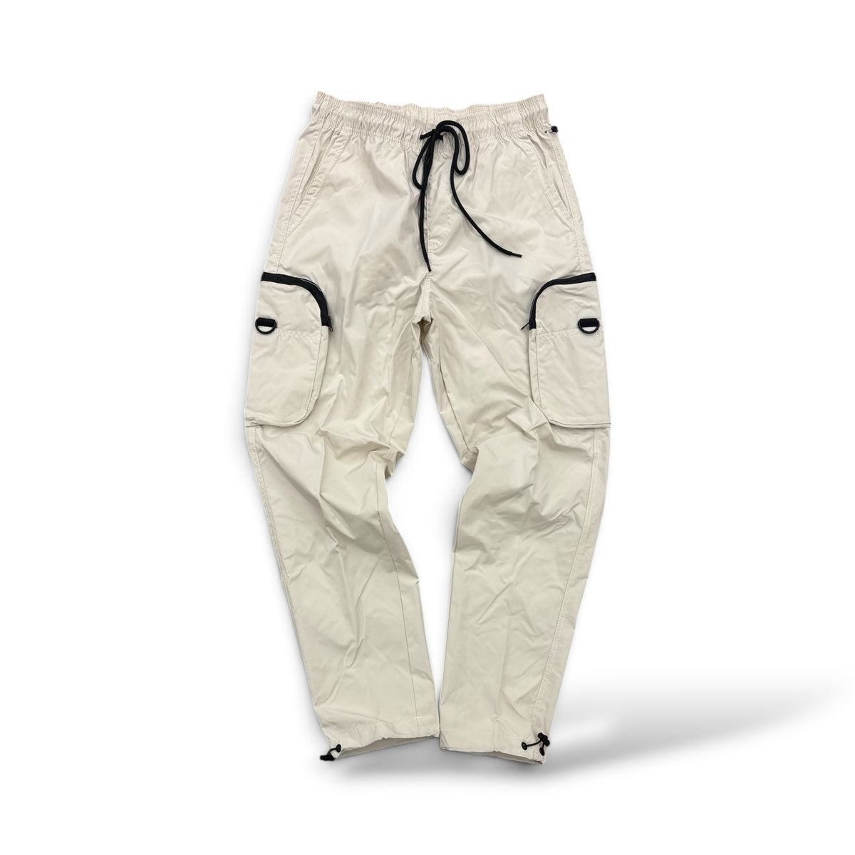 Royal Blue '304' Cargo Nylon Pants-Stone