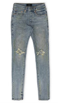 Purple P001-LBV Skinny Jeans- Lt Indigo