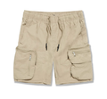 JC Travel Shorts- Khaki