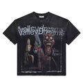 Vale 'Forever Psychopath' T-Shirt- Black Wash