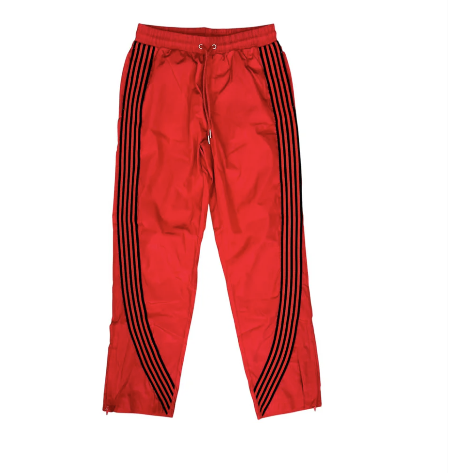 Kindred 'Nylon Stripe' Relax Pants- Red/Black