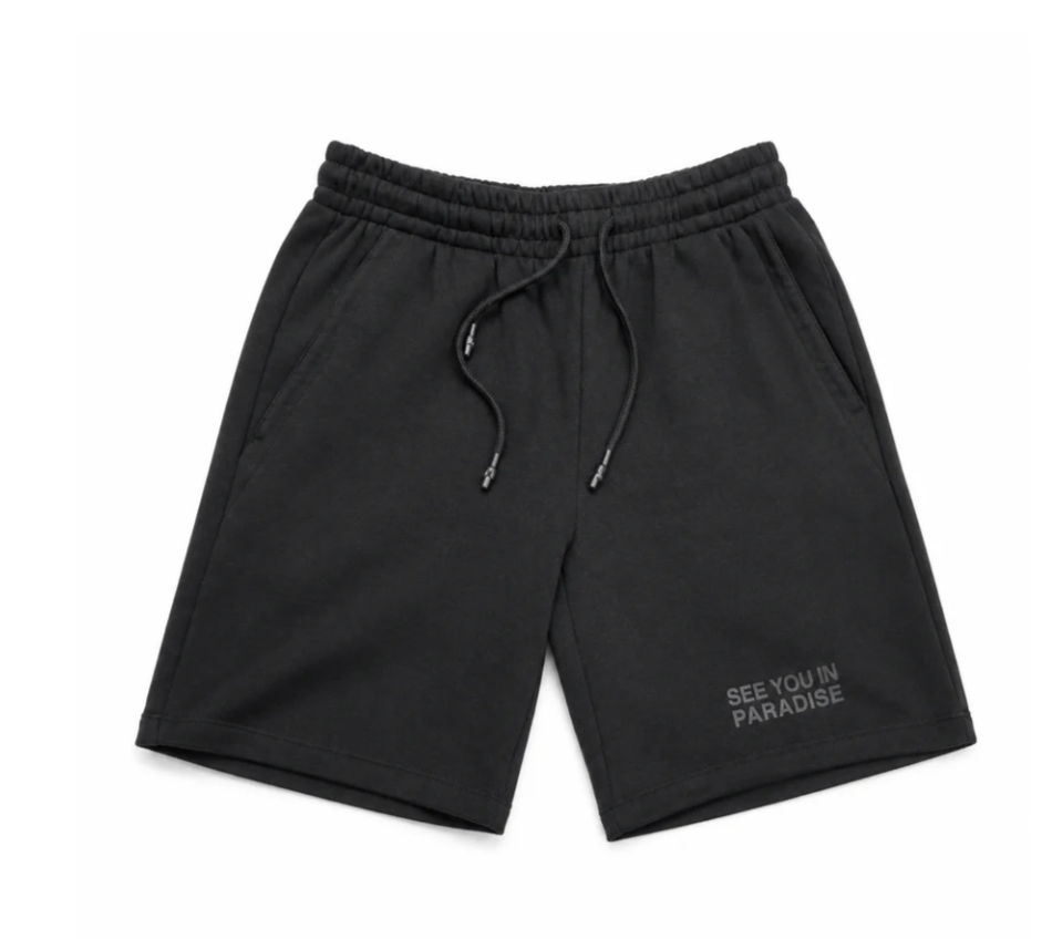 SYIP 'Block Letters' Shorts- Black