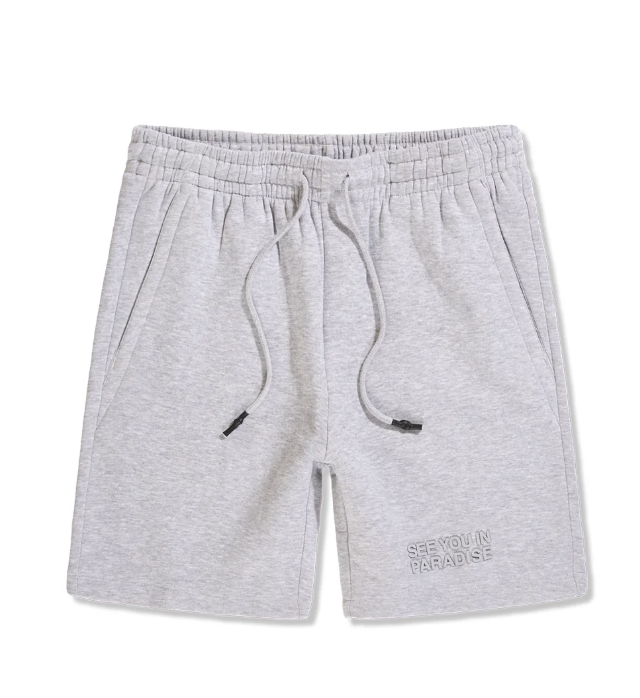 SYIP 'Block Letters' Shorts- Grey