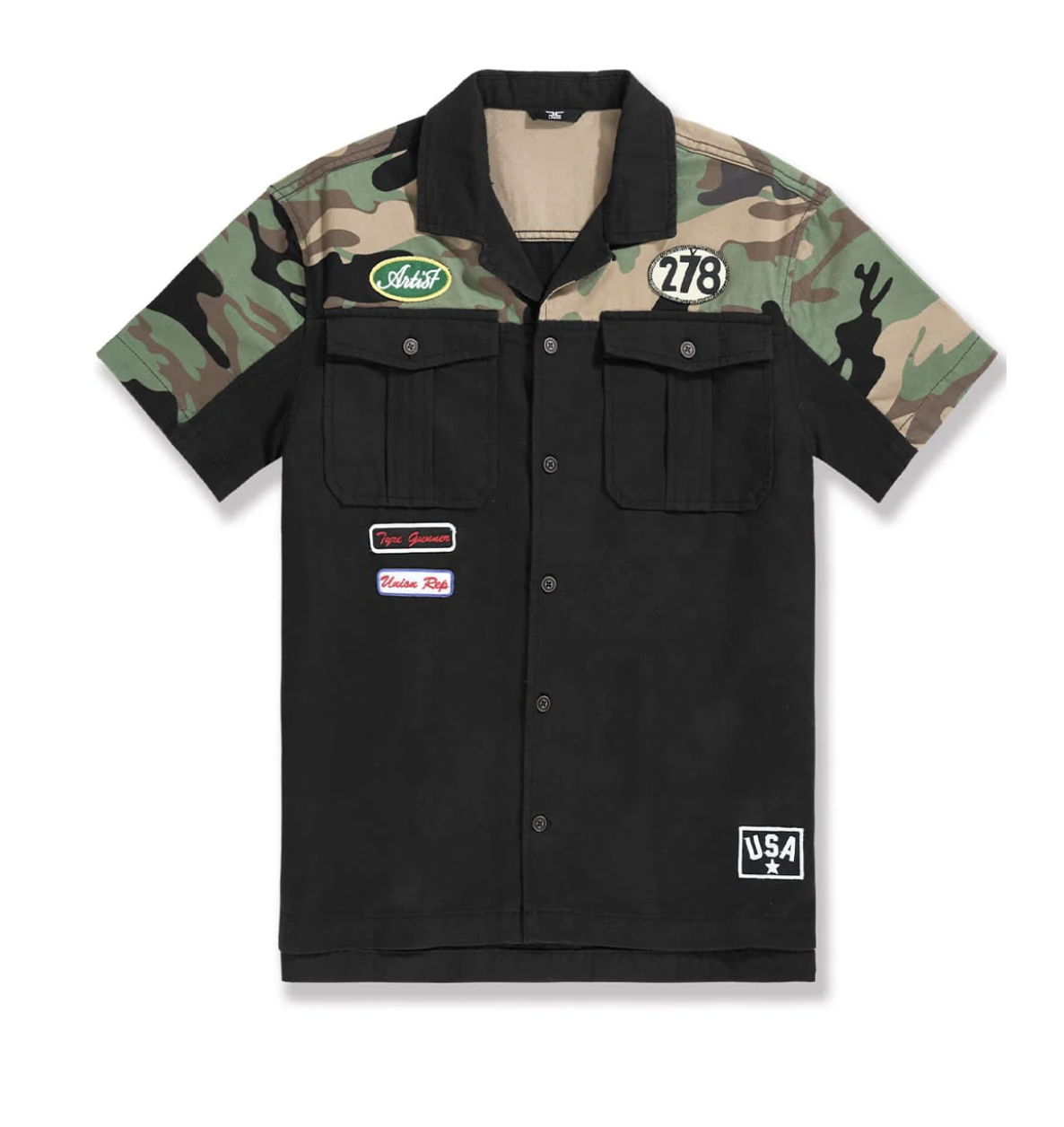 JC 'Local Dealer' Camo Shirt- Vintage Camo