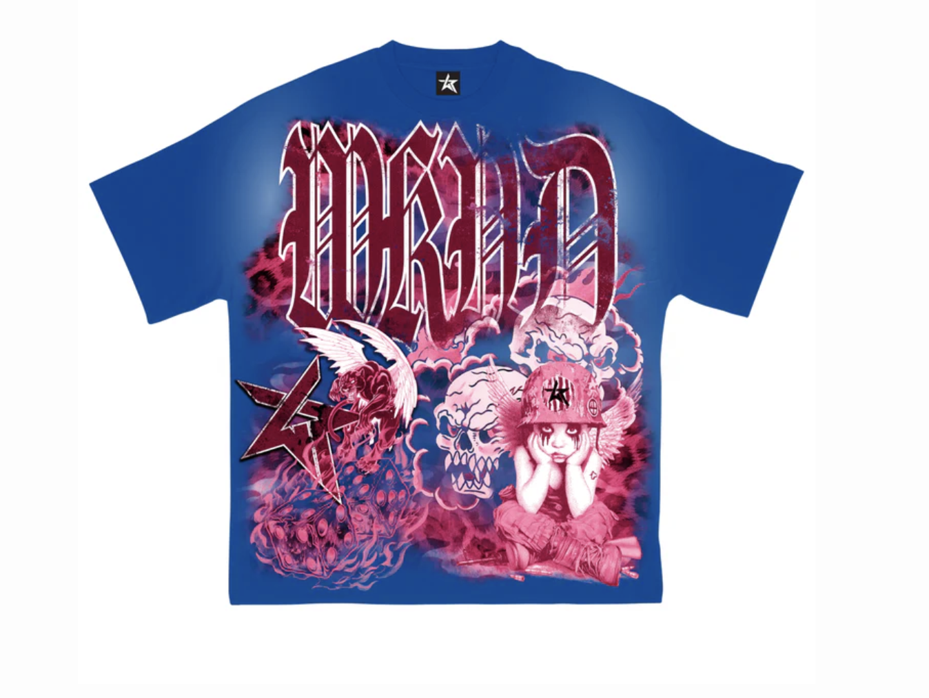 WKND 'War Ready' T-Shirt- Blue