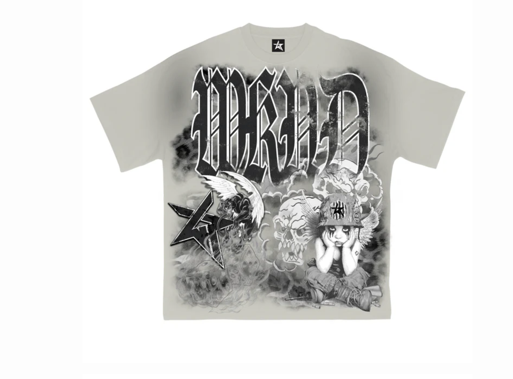 WKND 'War Ready' T-Shirt- Cream