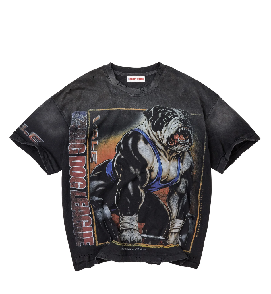 Vale 'Heavy Weight' T-Shirt- Black