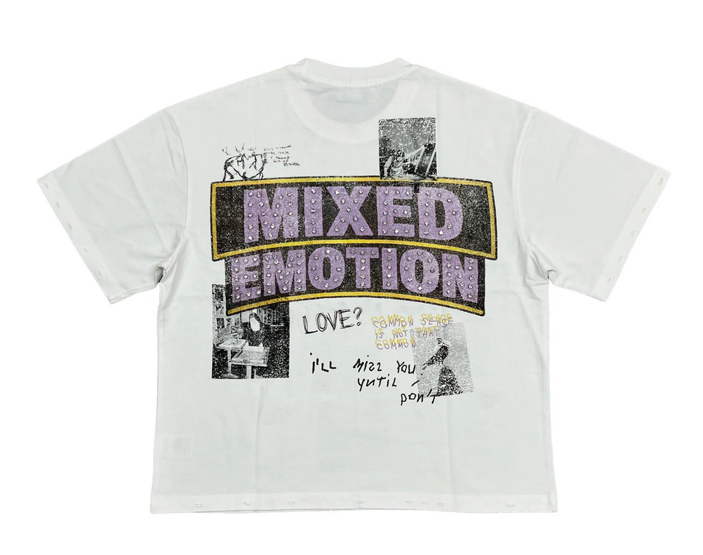 M.E  'Lost Identity' T-Shirt- White