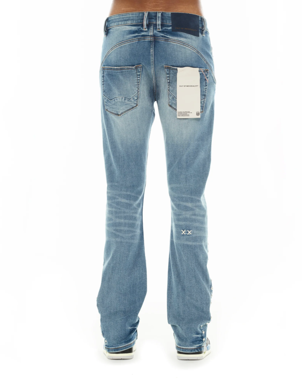 Cult 'Lenny Bootcut 603'  Stacked Jeans- Icy