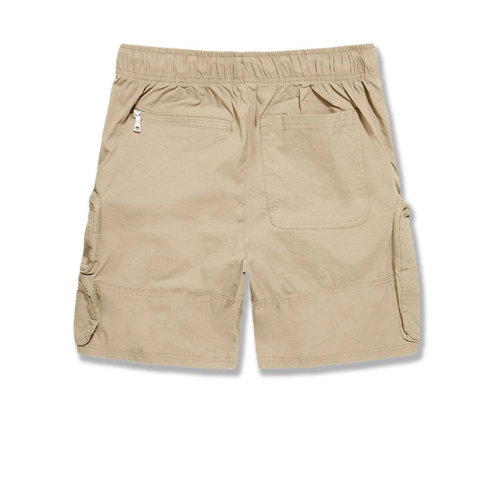 JC Travel Shorts- Khaki