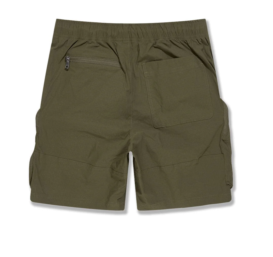 JC Travel Shorts- Olive