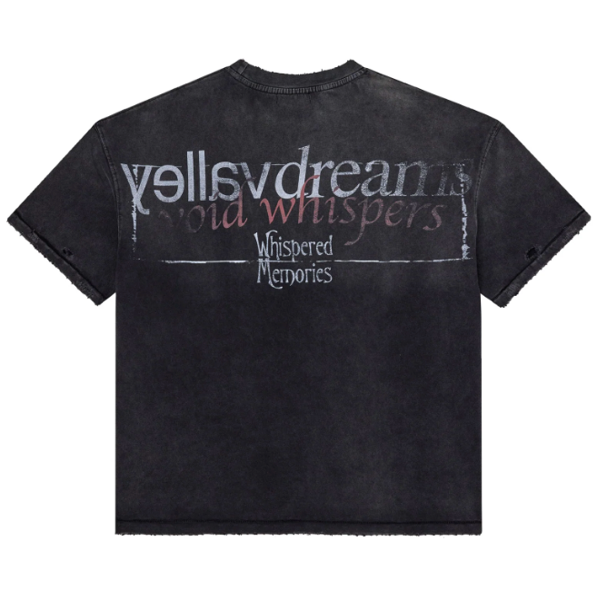 Vale 'Forever Psychopath' T-Shirt- Black Wash