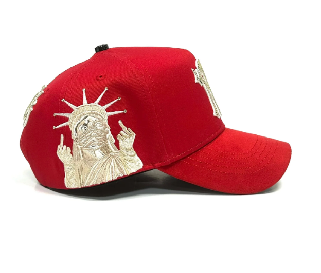 Caps'Fans 'New York FCK' Hat- Red