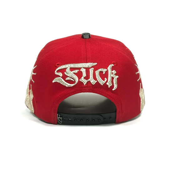 Caps'Fans 'New York FCK' Hat- Red