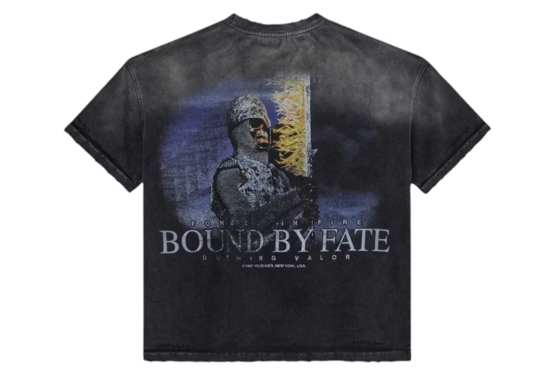 Vale 'Bound By Fate' T-Shirt- Black Wash