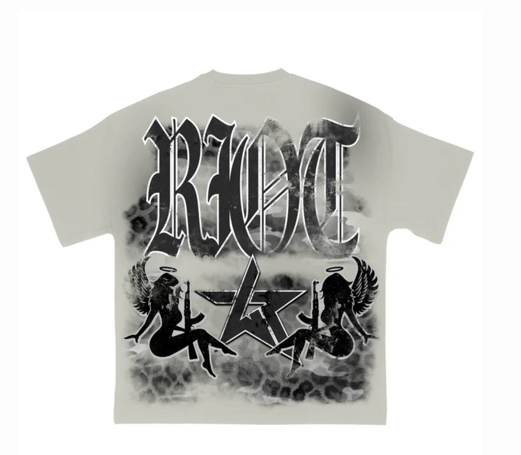 WKND 'War Ready' T-Shirt- Cream