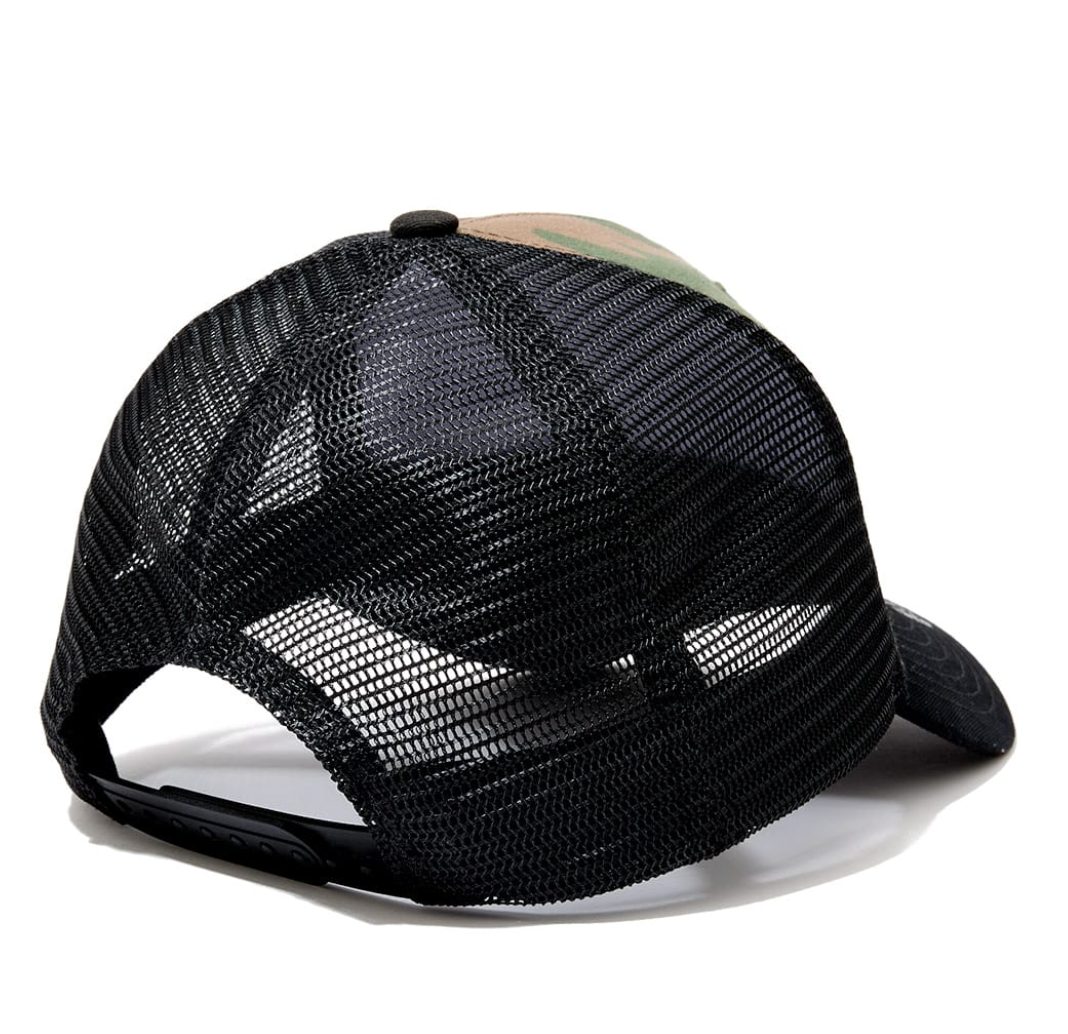 JC 'Local Dealer' Trucker Hat- Vintage Camo