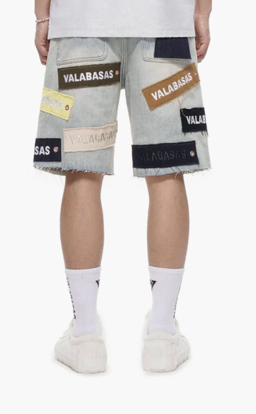 Valabasas 'Banner' Jorts- Light Vintage