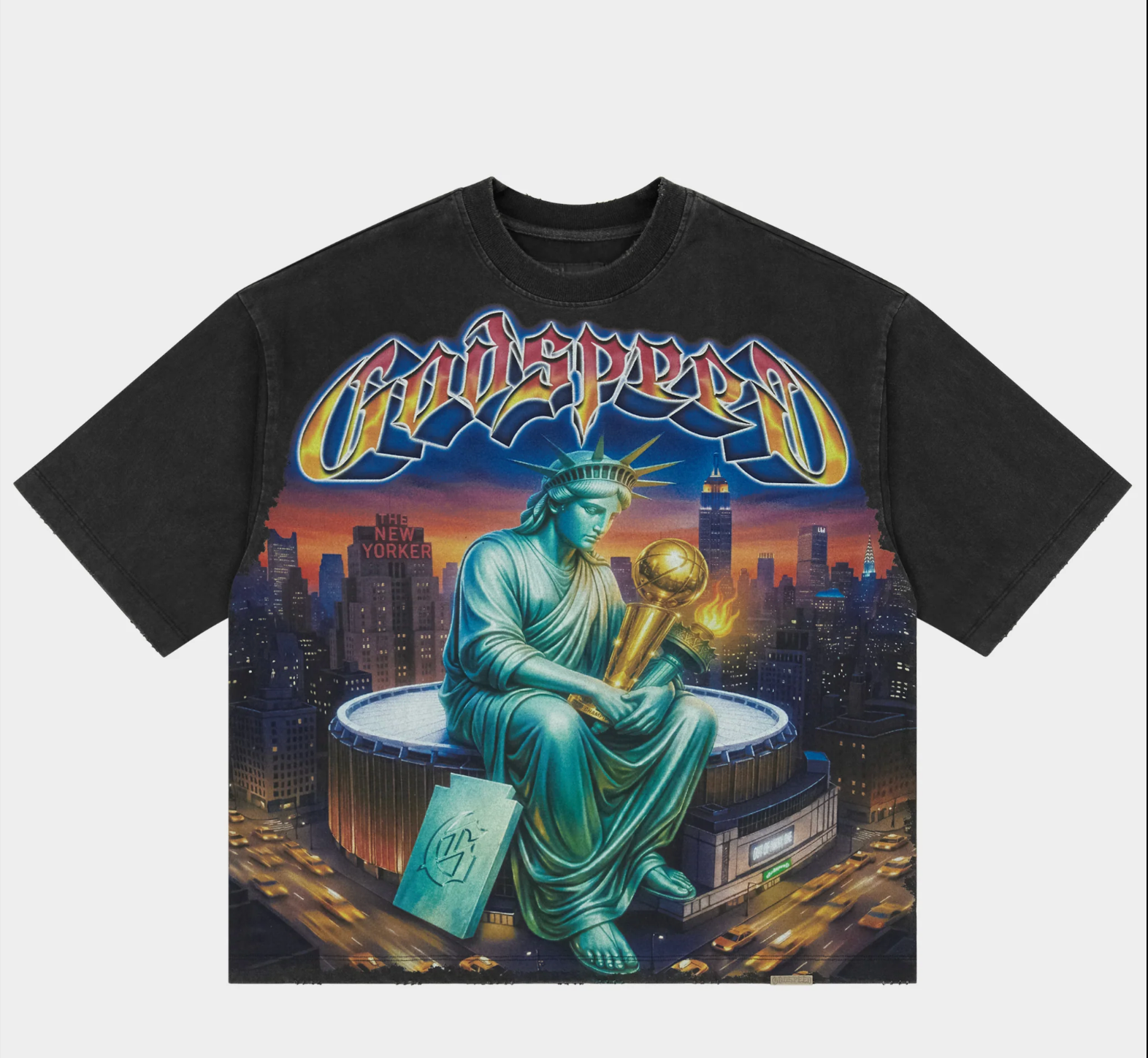 GodSpeed 'Finally' T-Shirt- Black